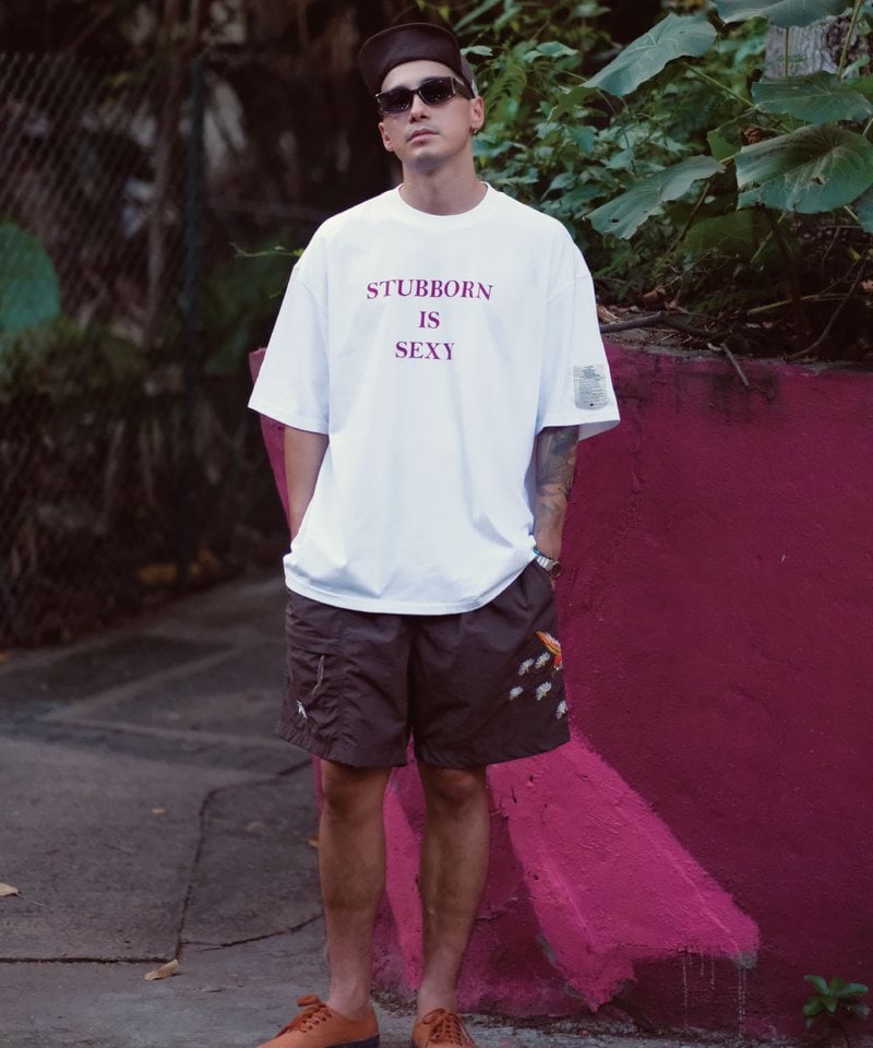 CSB0127-252 印花上衣 Stubborn is Sexy Tee