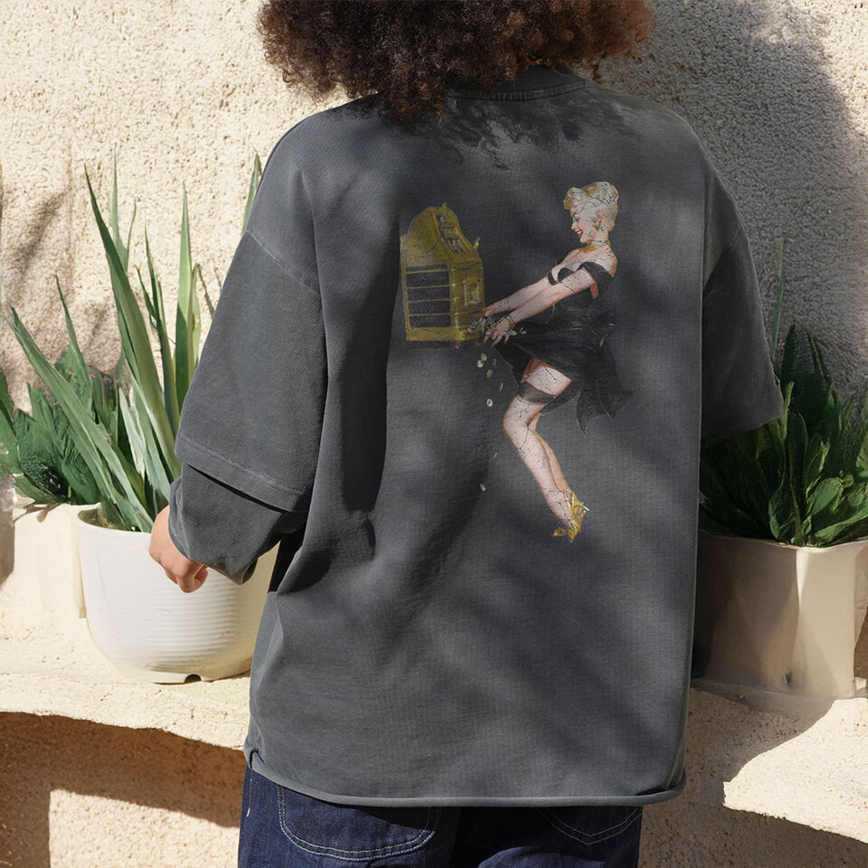 CSB0129-261 印花上衣 Stubborn Is Sexy LS Tee