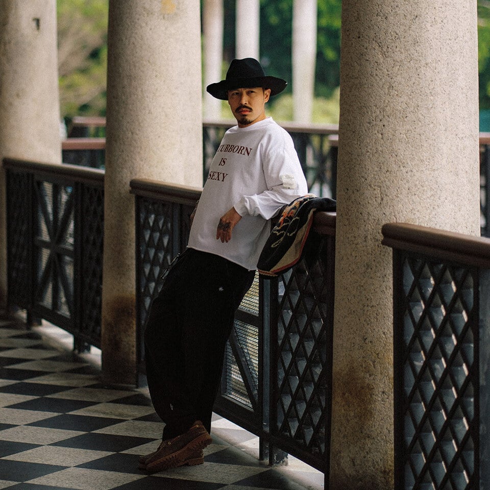 CSB0131-261 木馬圖像長袖上衣 Stubborn Is Sexy LS Tee Horse