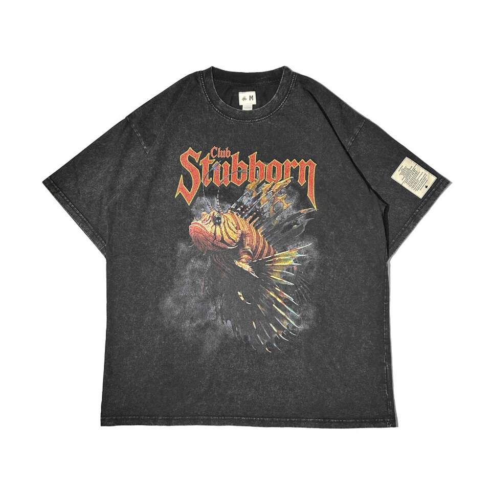 CSB0132-261 獅子魚圖Tee Metal Lion Fish Tee