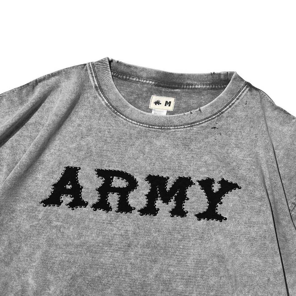 鉚釘LOGO短Tee The Studded Army Tee