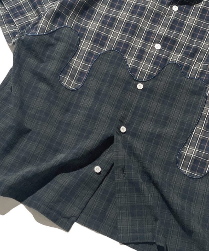 CSB0230-251 拼接襯衫 The Water Shirt