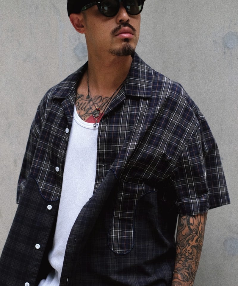 CSB0230-251 拼接襯衫 The Water Shirt