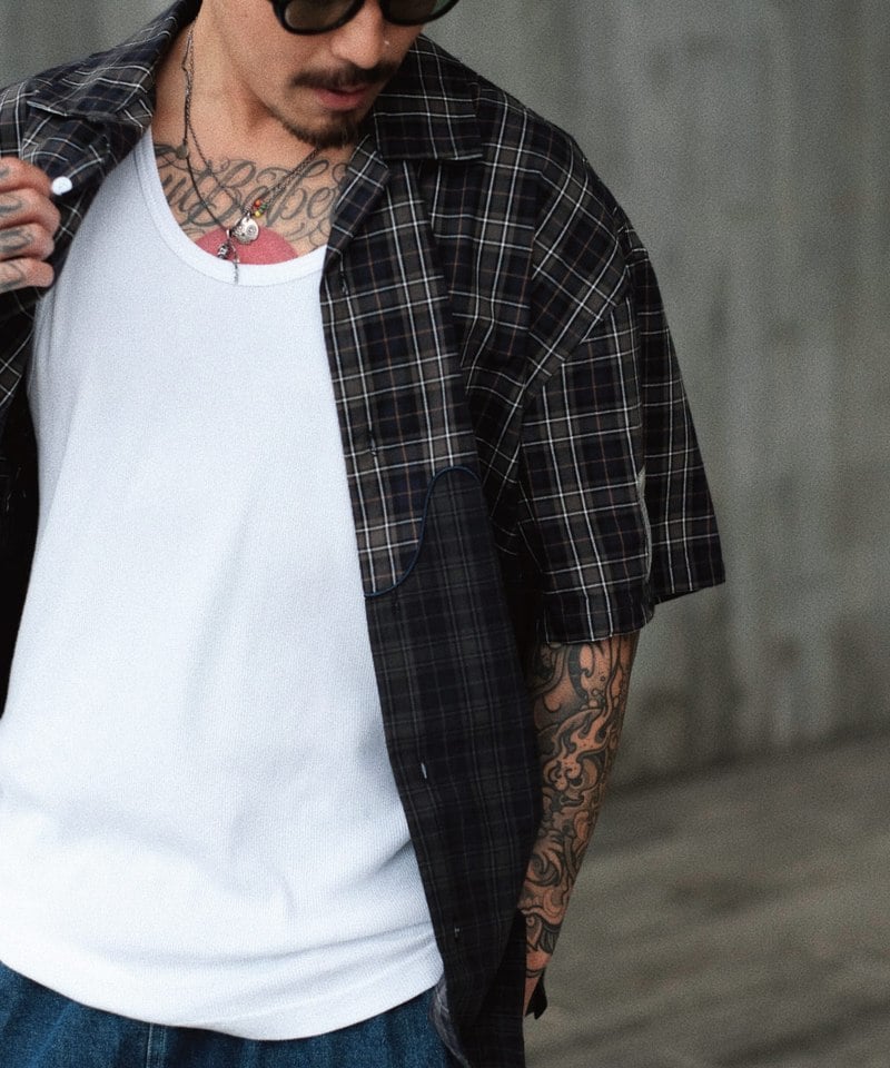 CSB0230-251 拼接襯衫 The Water Shirt