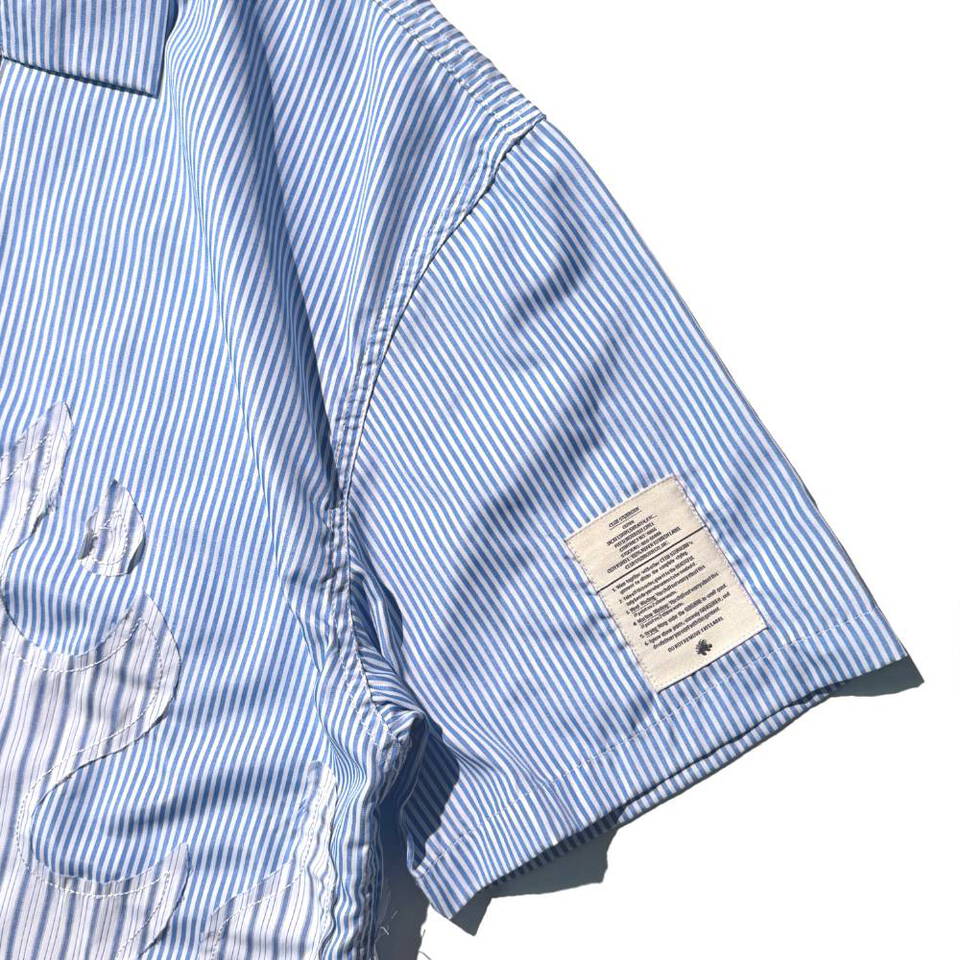 拼接條紋襯衫 The Flame SS Shirt