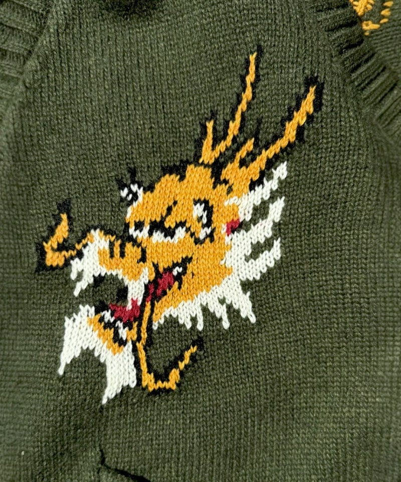 CSB0513-252 龍圖針織背心 Souvenir Knitted Vest