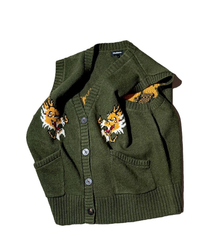 CSB0513-252 龍圖針織背心 Souvenir Knitted Vest