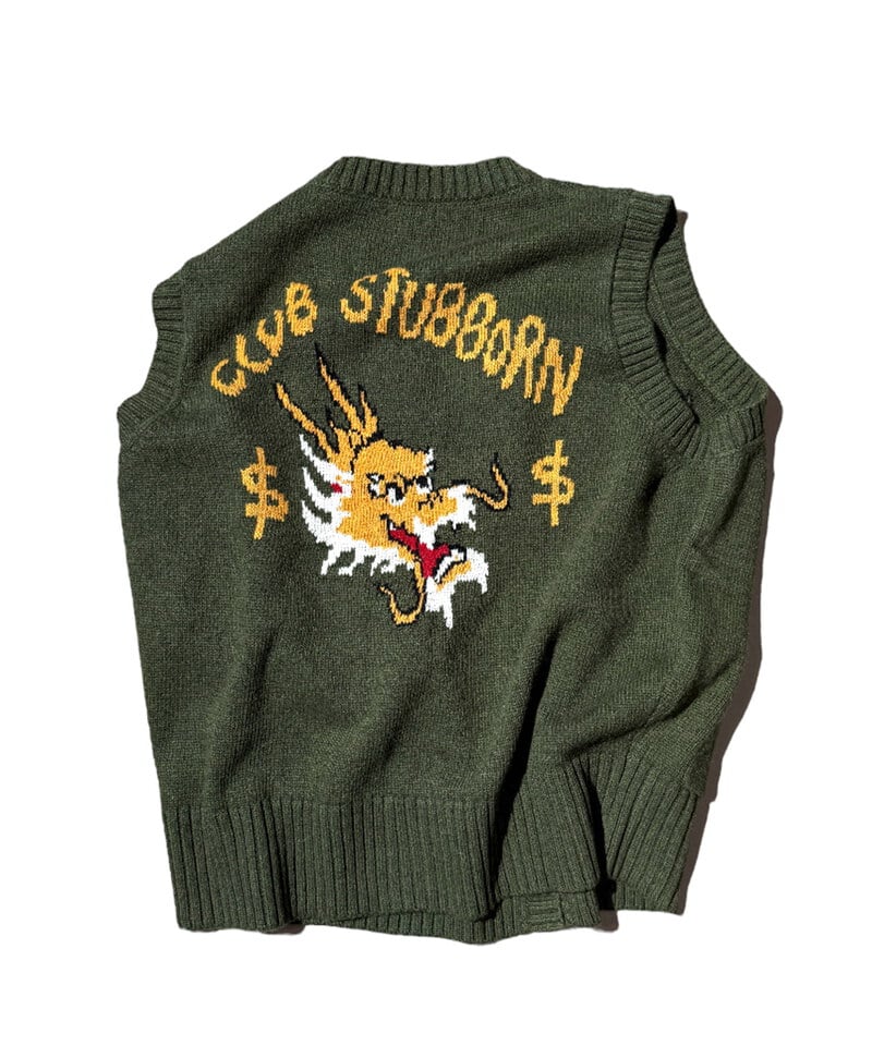 CSB0513-252 龍圖針織背心 Souvenir Knitted Vest