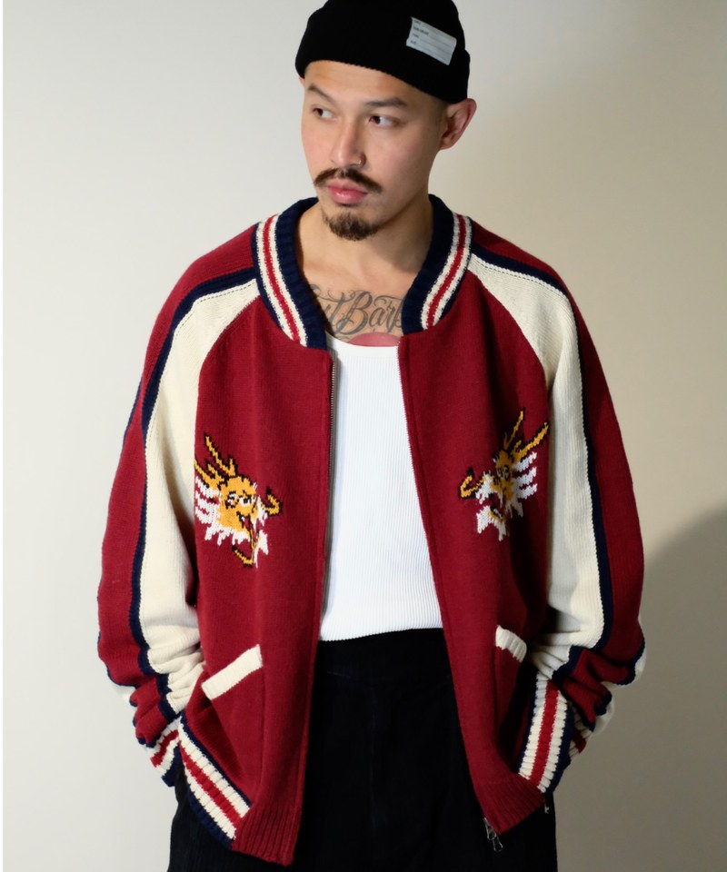 CSB1113-241 龍須賀外套 Souvenir Knitted Jacket