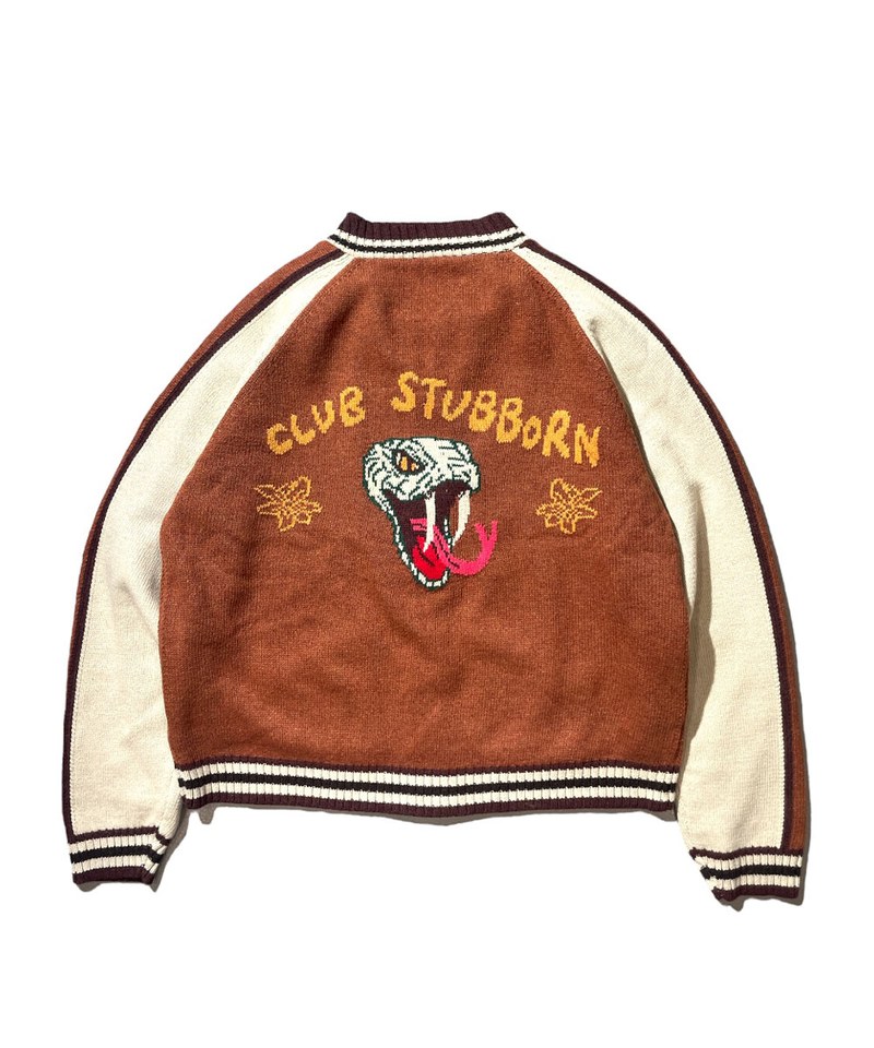 CSB1118-242 橫須賀外套 SOUVENIR KNITTED JACKET