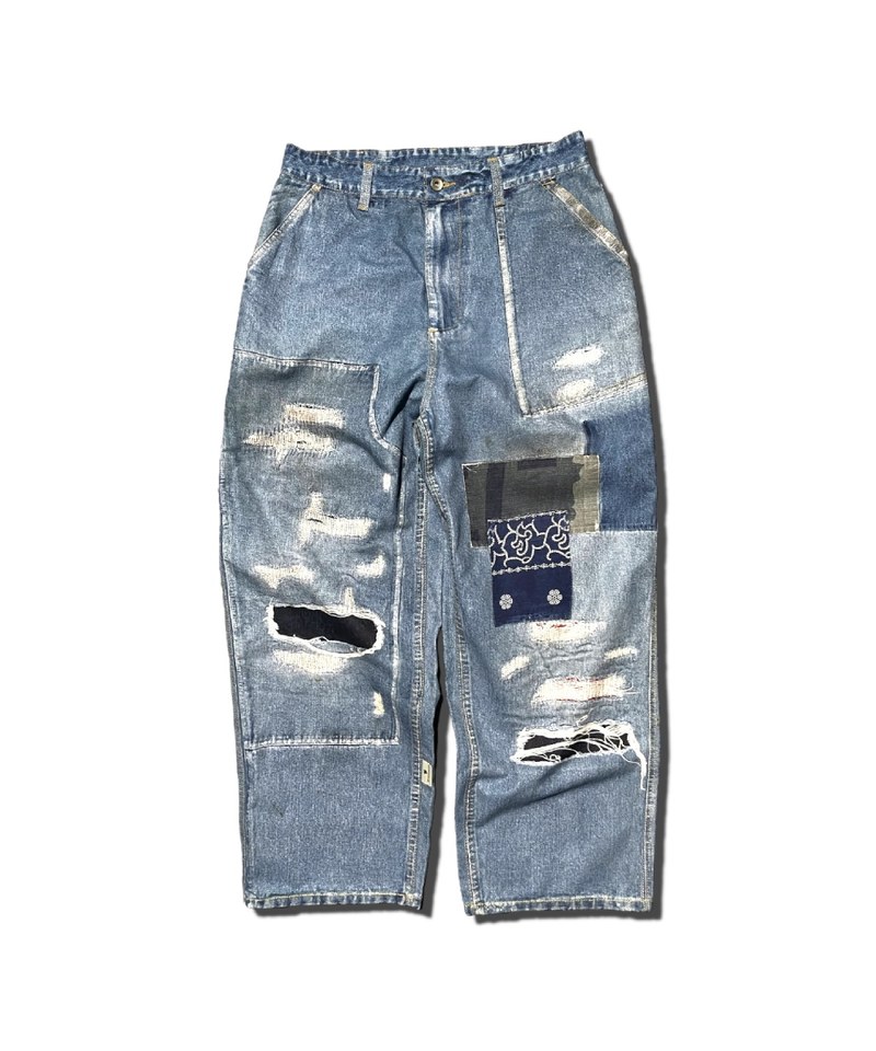 CSB1415-242 軍風牛仔褲 Digital Airforce Painter Pants