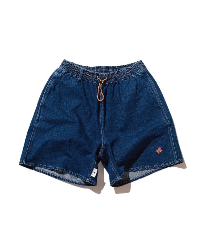 刺繡牛仔短褲 The Easy Shorts(Blind Draw)