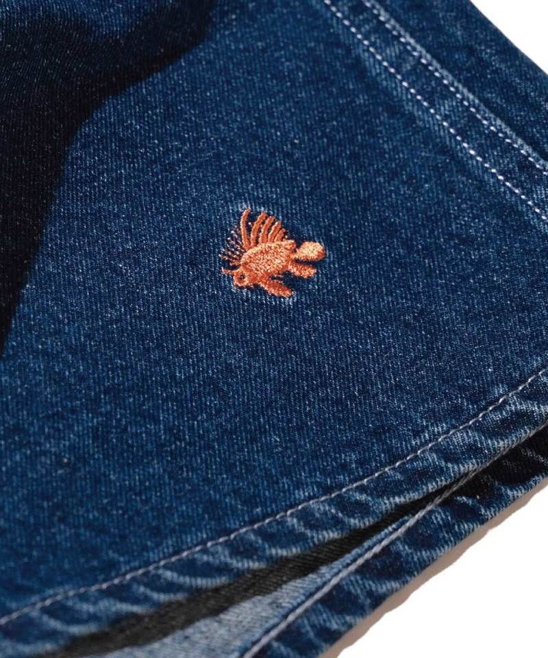 刺繡牛仔短褲 The Easy Shorts(Blind Draw)