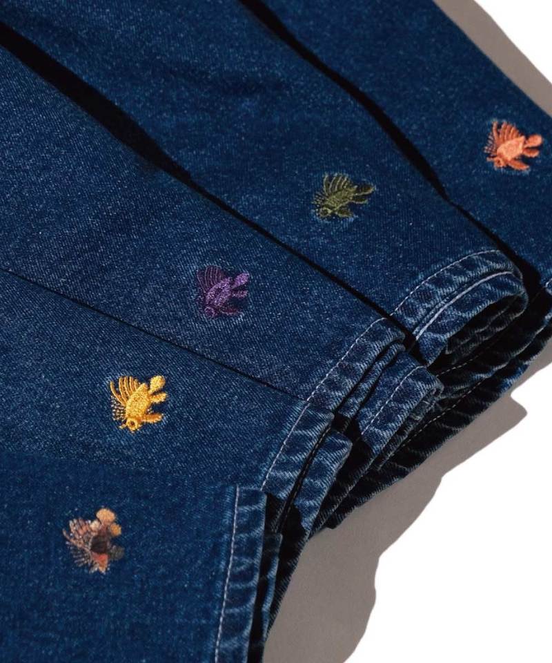 刺繡牛仔短褲 The Easy Shorts(Blind Draw)