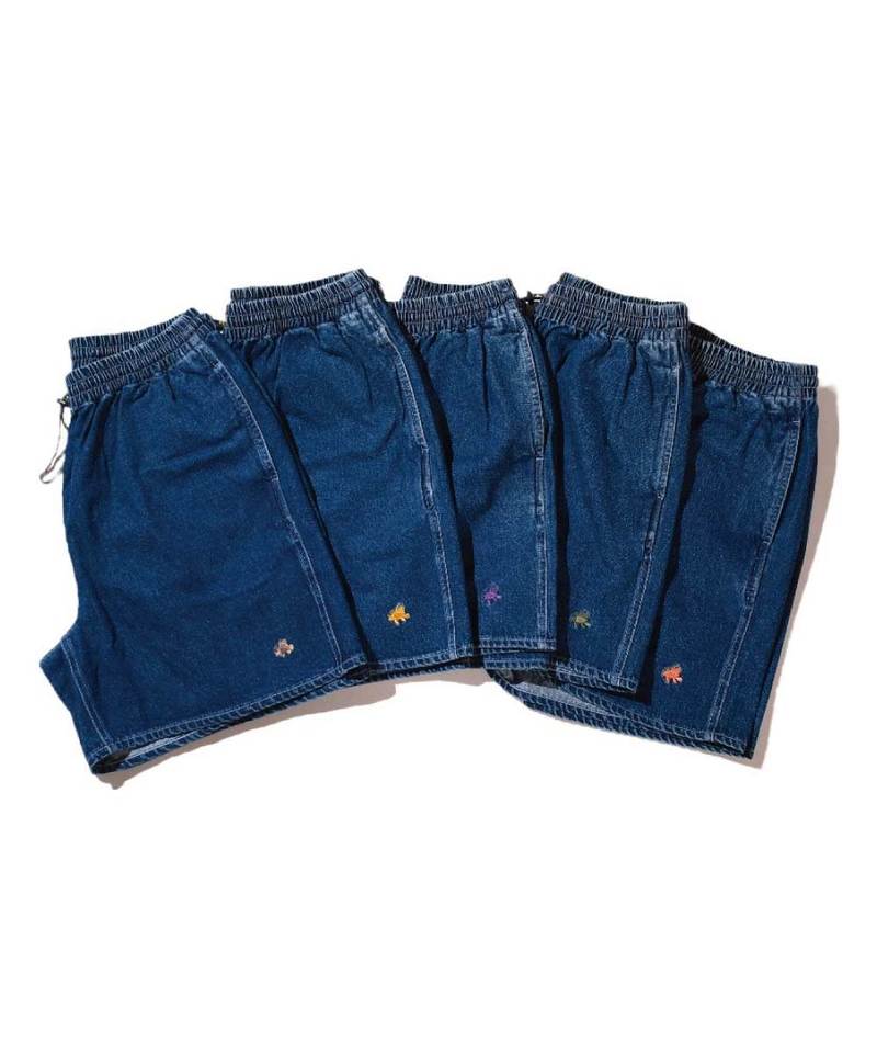 刺繡牛仔短褲 The Easy Shorts(Blind Draw)