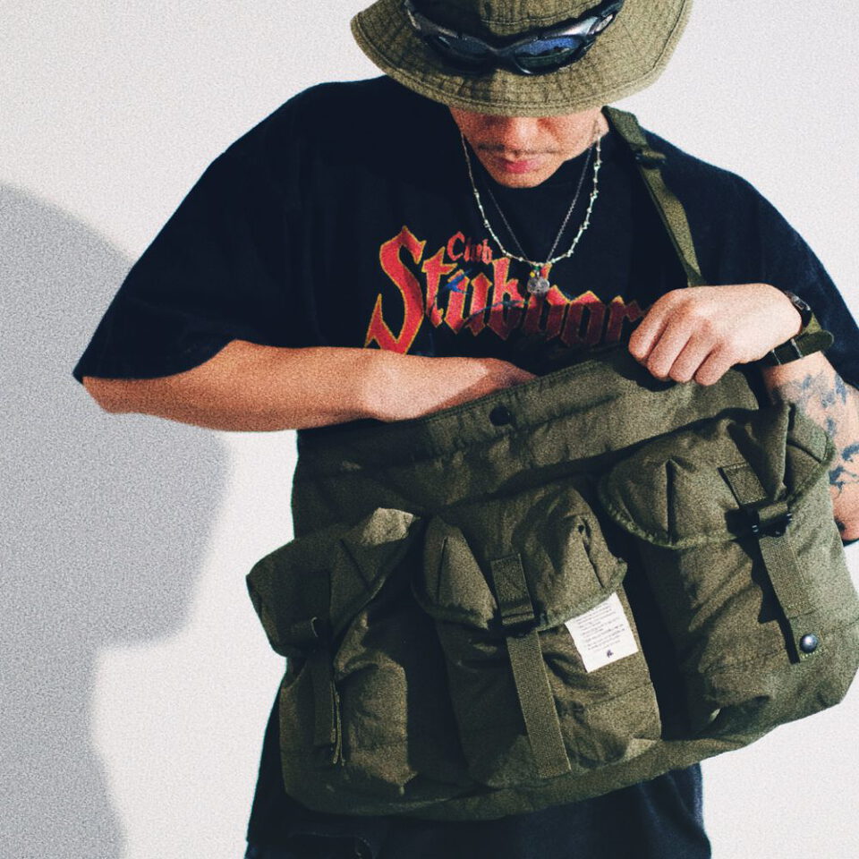 CSB3012-261 軍風單肩包 Modern Alice Shoulder Bag