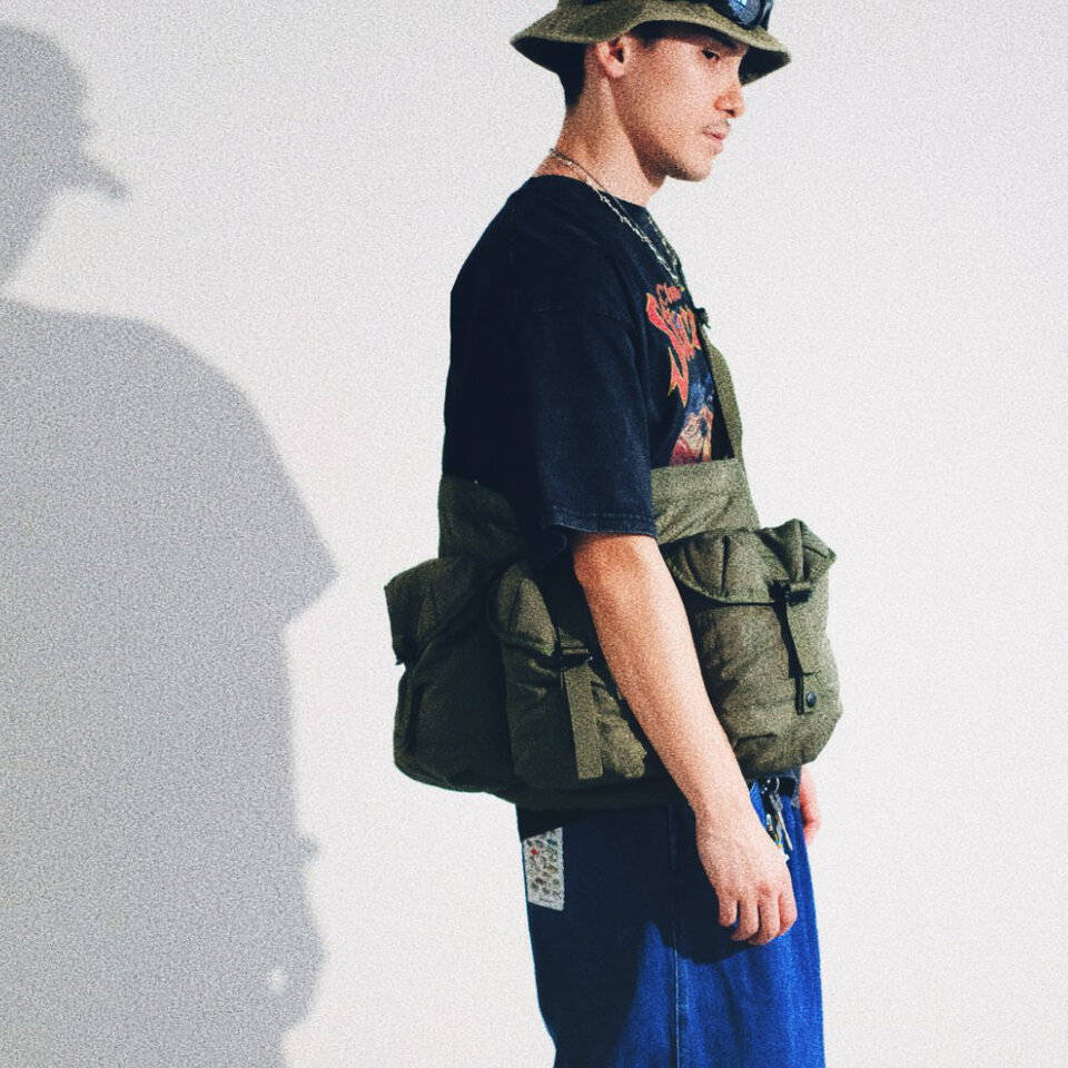CSB3012-261 軍風單肩包 Modern Alice Shoulder Bag