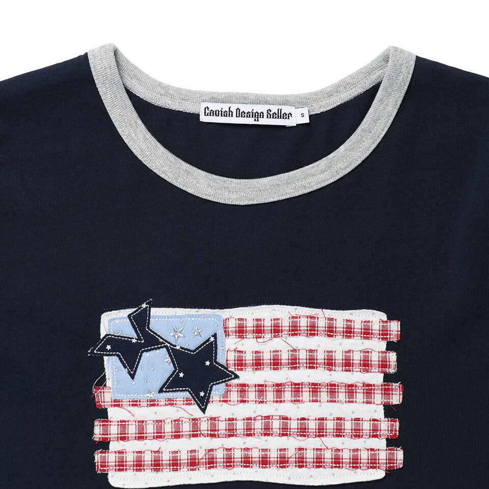 CVS0105-262 圖像層次長TEE OLD GRORY RINGER LAYERED LS TEE