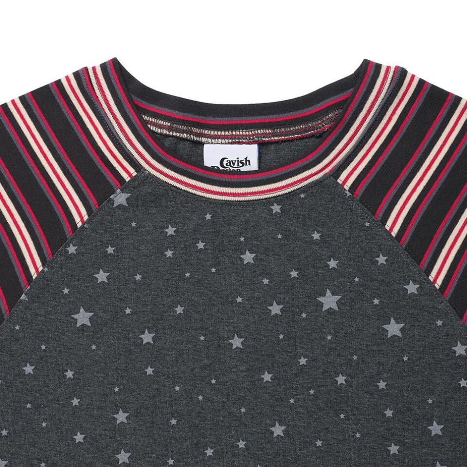 CVS0106-262 條紋星星長TEE STRIPED STAR RAGLAN LS TEE