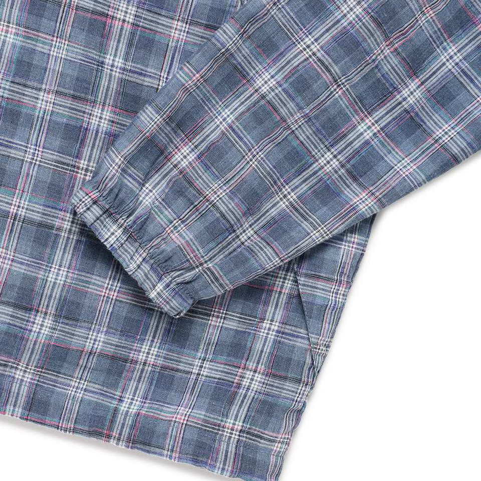 連帽風衣外套 HOODED CHECK WIND BREAKER