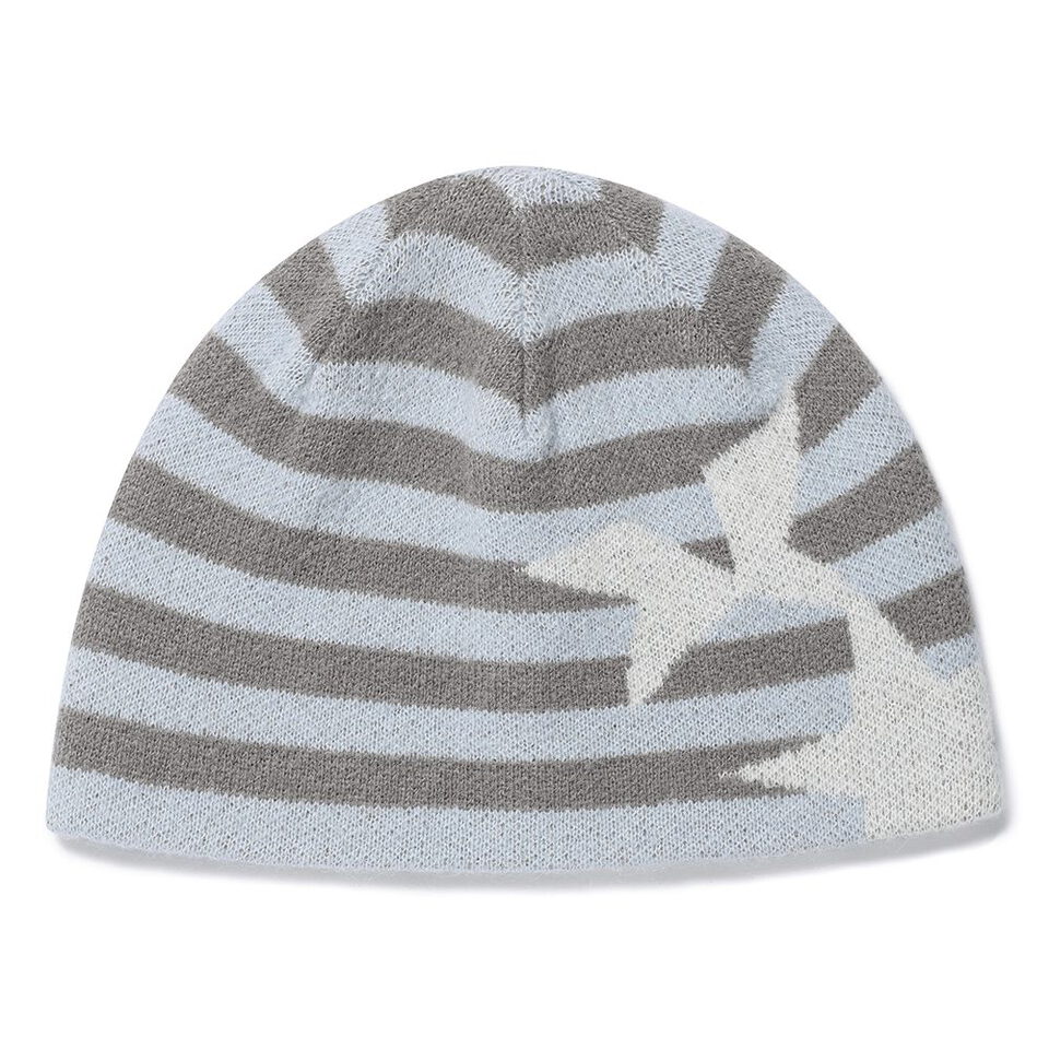 條紋毛帽 STRIPED TWIN STAR BEANIE