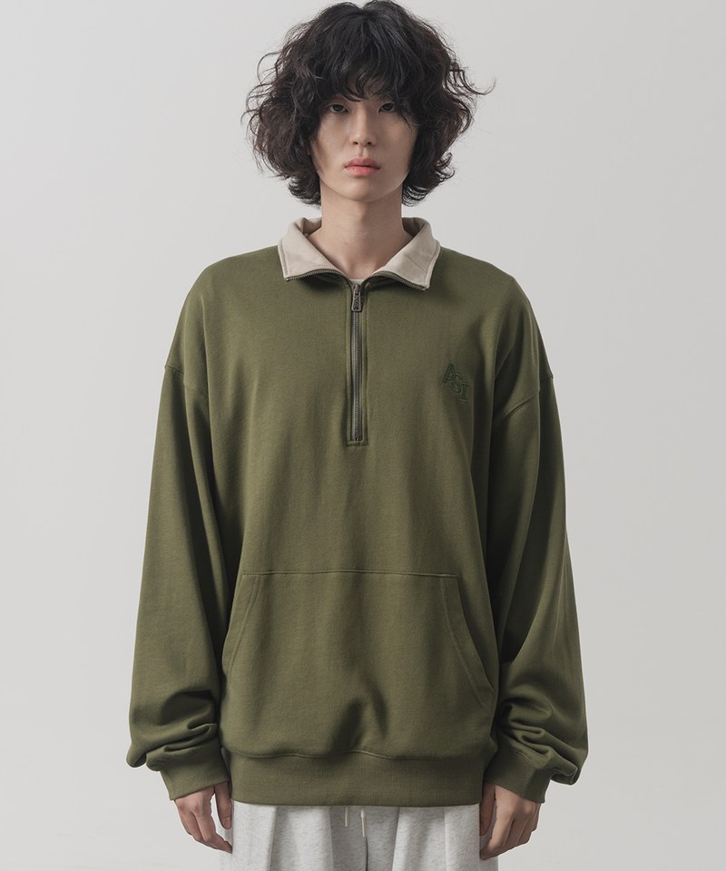 套頭上衣 ASI HALF ZIP_UP PULLOVER