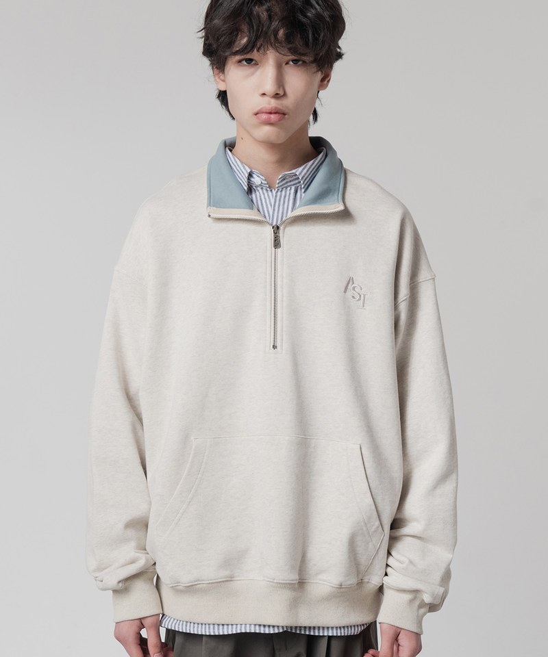 套頭上衣 ASI HALF ZIP_UP PULLOVER