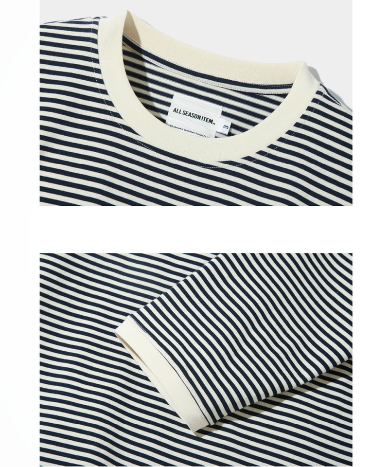 DMB0004-242 條紋長袖上衣 ASI LAYERING STRIPE RINGER T-SHIRT