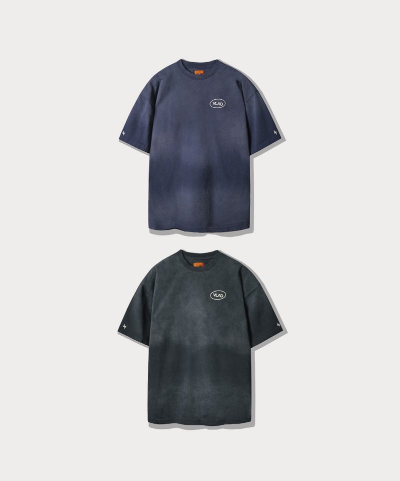 DMB0007-251 水洗短袖T恤 SMALL LOGO FADE WASHING HALF T-SHIRT