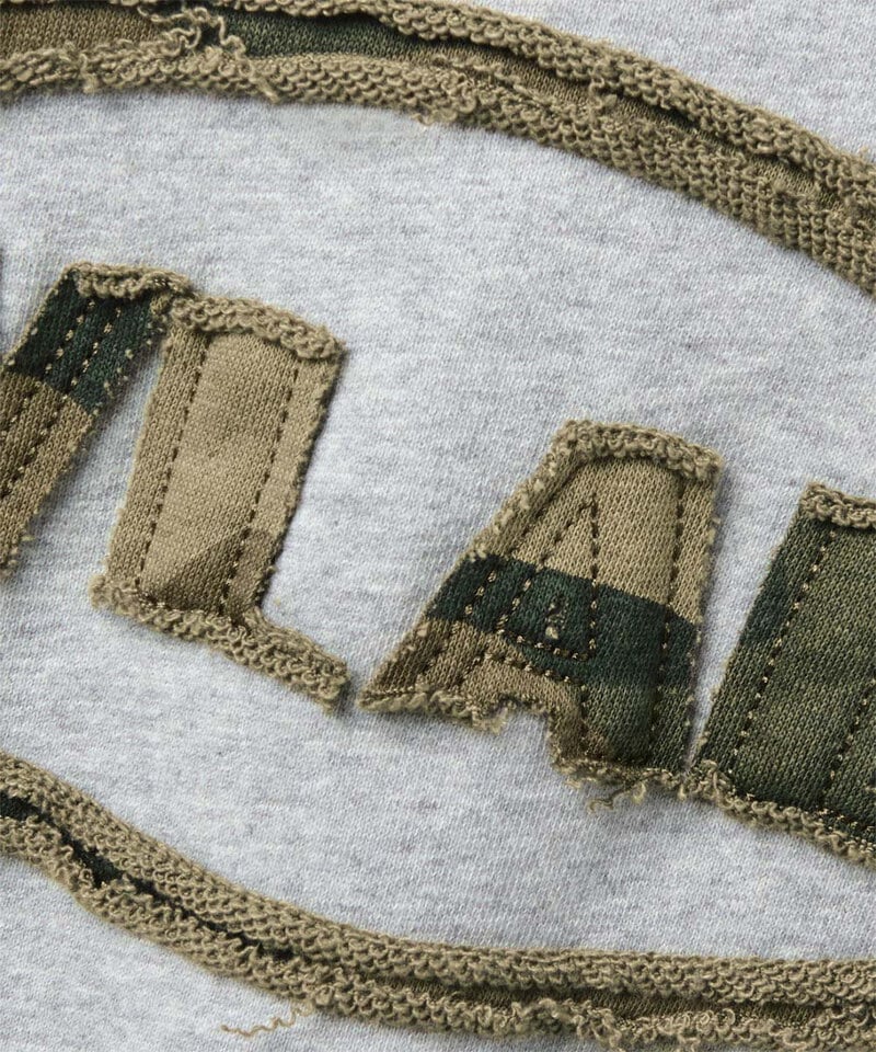 DMB0010-252 大學TEE  VLAD CUT-OFF APPLIQUE SWEAT SHIRT