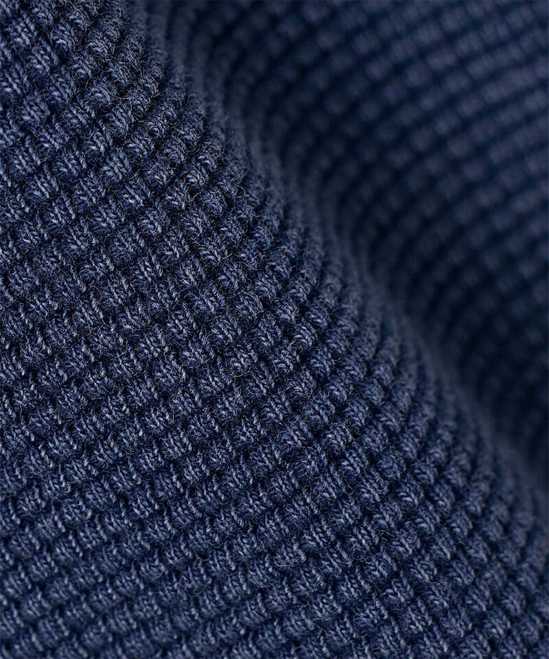 DMB0016-252 華夫格亨利領上衣 VLAD ARTWORK WAFFLE HENLEY NECK SWEATSHIRT