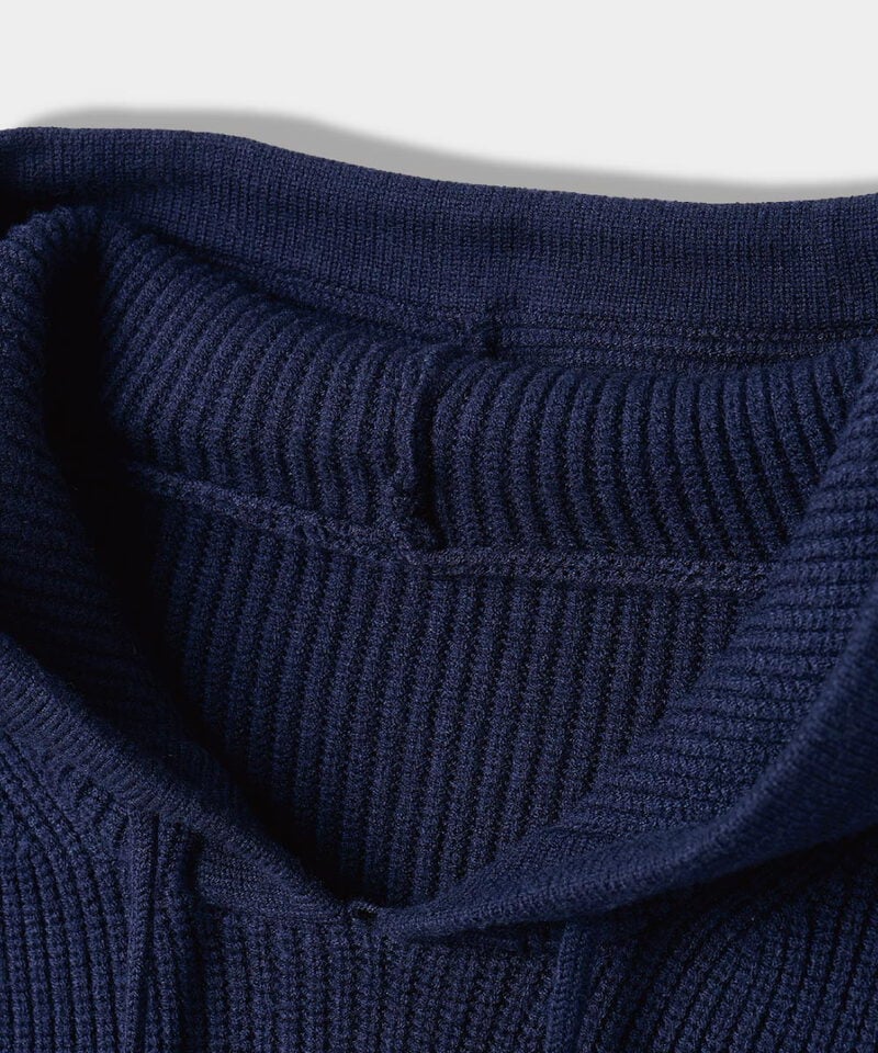 DMB0017-252 連帽上衣 VLAD APPLIQUE LOGO KNIT HOODED T-SHIRT