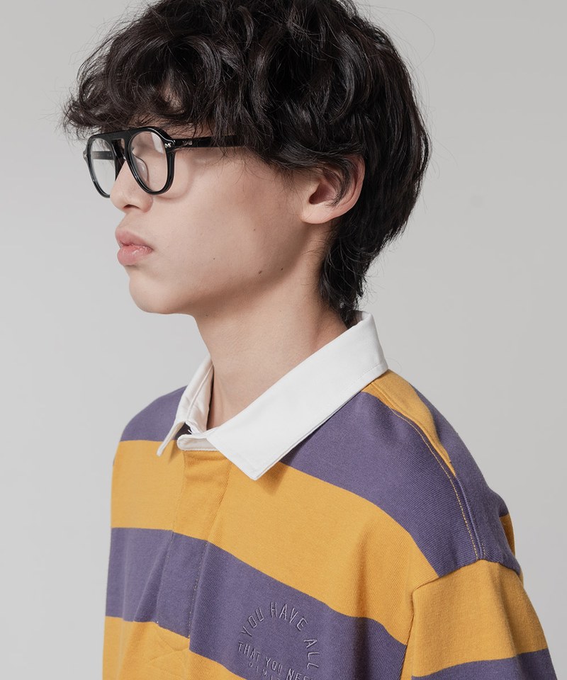 條紋橄欖球衫 STRIPE RUGBY SHIRT