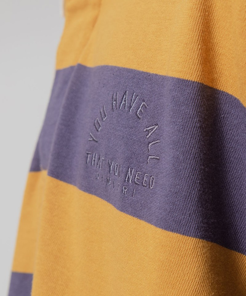 條紋橄欖球衫 STRIPE RUGBY SHIRT