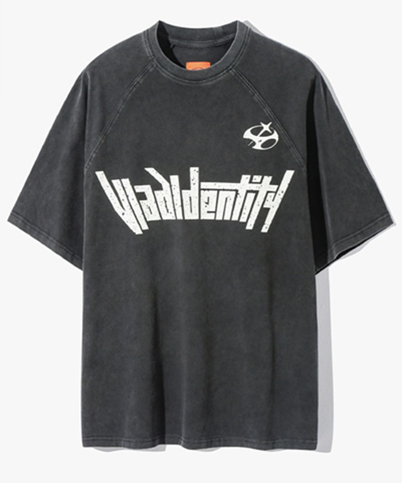 印花短袖上衣 PIGMENT RAGLAN IDENTITY HALF T-SHIRT