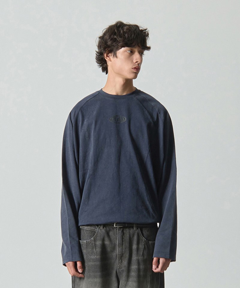 DMB0107-242 長袖上衣 VLAD PIGMENT SLASH LONG SLEEVE T-SHIRT