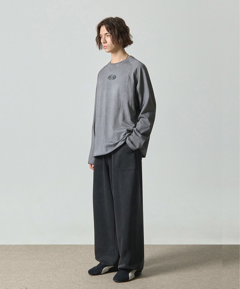 DMB0107-242 長袖上衣 VLAD PIGMENT SLASH LONG SLEEVE T-SHIRT