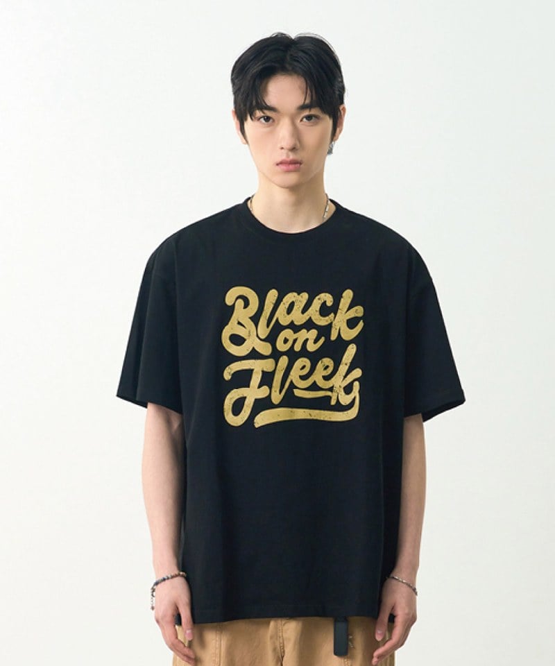 水洗印花上衣 BOF GRAPHIC WASHED HALF T-SHIRT