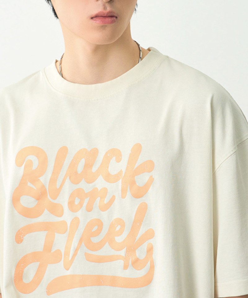 DMB0111-251 水洗印花上衣 BOF GRAPHIC WASHED HALF T-SHIRT