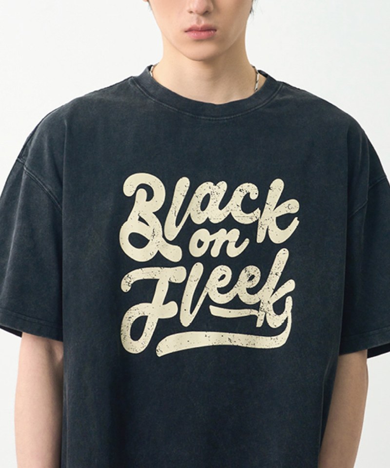 DMB0111-251 水洗印花上衣 BOF GRAPHIC WASHED HALF T-SHIRT