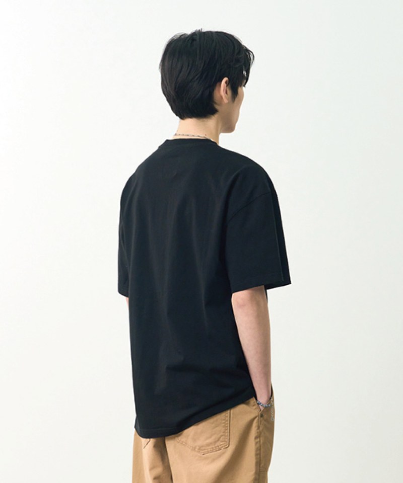 DMB0111-251 水洗印花上衣 BOF GRAPHIC WASHED HALF T-SHIRT