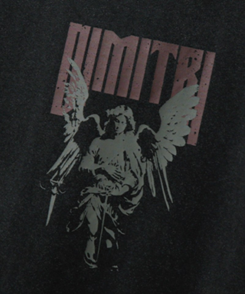 DMB0112-251 復古印花上衣 PIGMENT FADE WASHING ARTWORK HALF T-SHIRT