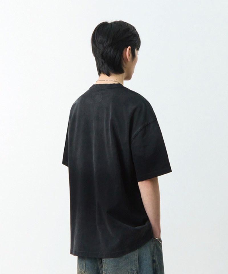 DMB0113-251 印花上衣 VLAD PIGMENT ZEPPELIN HALF T-SHIRT