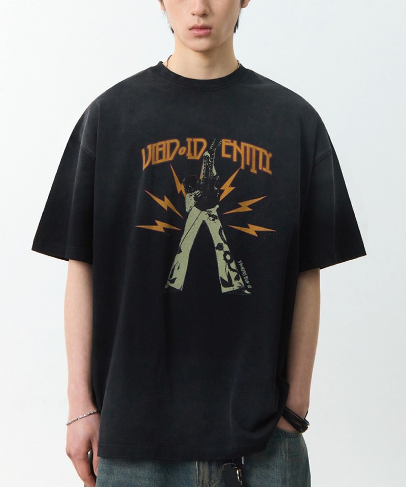 DMB0113-251 印花上衣 VLAD PIGMENT ZEPPELIN HALF T-SHIRT