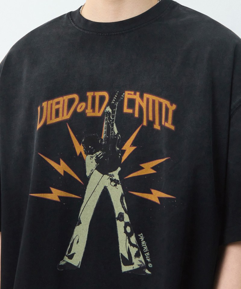 DMB0113-251 印花上衣 VLAD PIGMENT ZEPPELIN HALF T-SHIRT