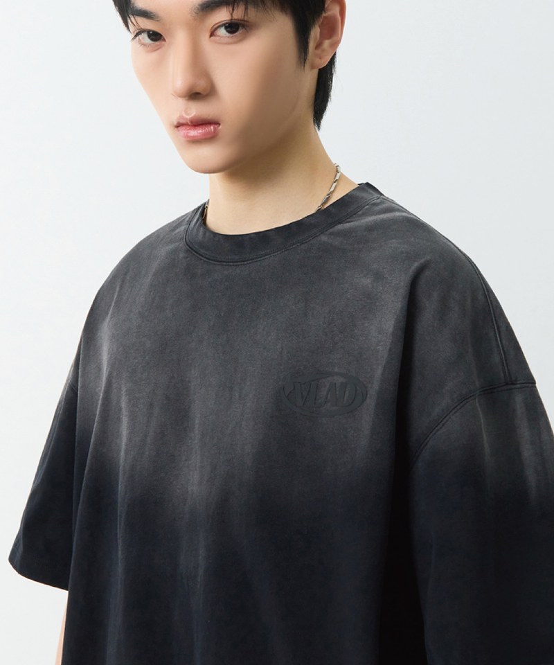 DMB0114-251 水洗LOGO上衣 WASHED SMALL LOGO HALF T-SHIRT