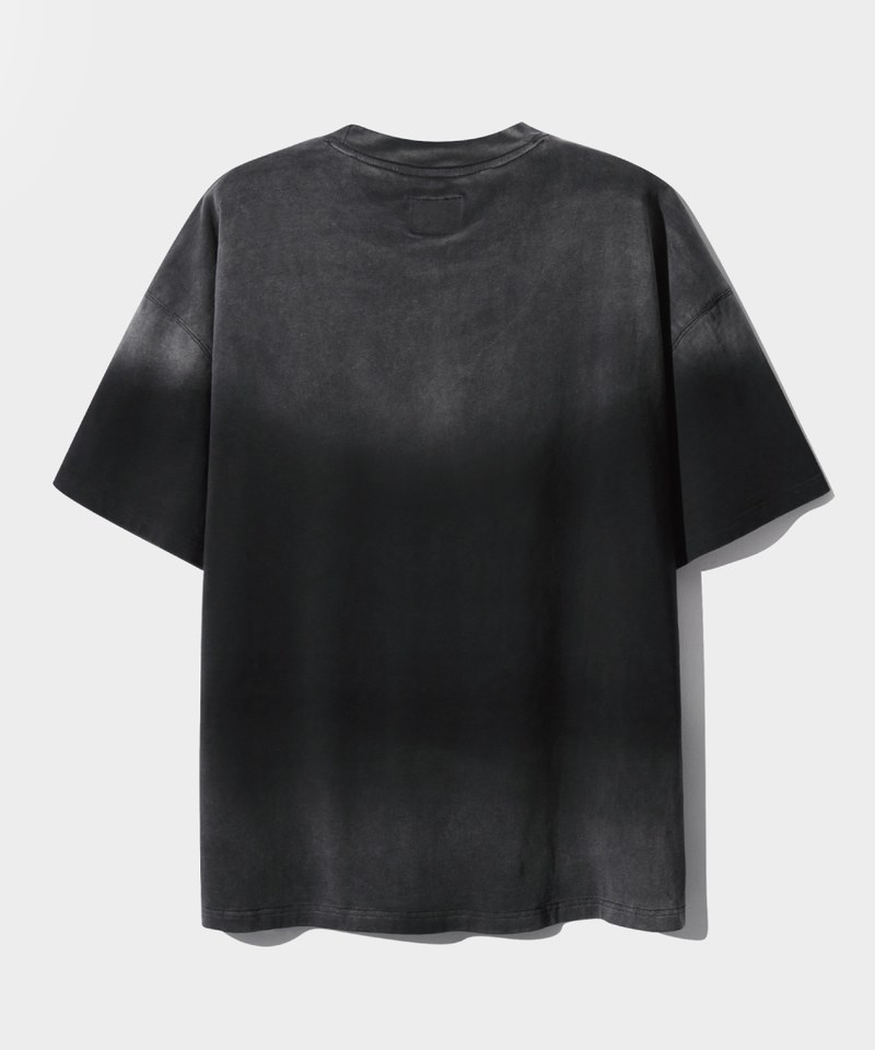DMB0114-251 水洗LOGO上衣 WASHED SMALL LOGO HALF T-SHIRT
