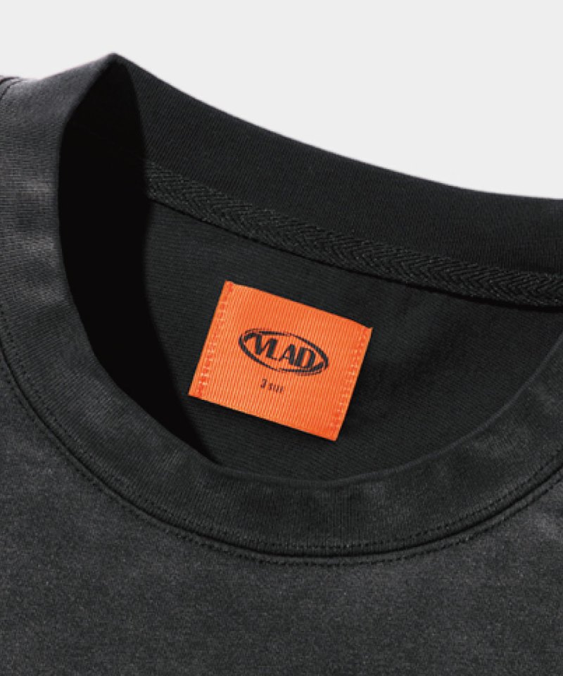 DMB0114-251 水洗LOGO上衣 WASHED SMALL LOGO HALF T-SHIRT