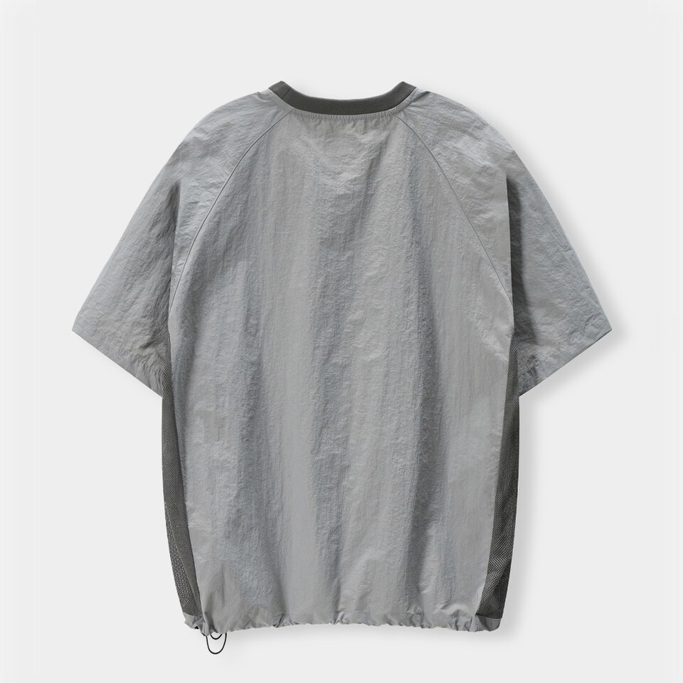 拼接尼龍短TEE VLAD NYLON CORE HALF T-SHIRT