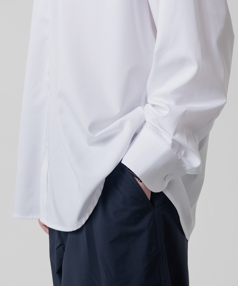 竹纖混紡寬鬆長袖襯衫 Bamboo OVERSIZED DRESS SHIRTS